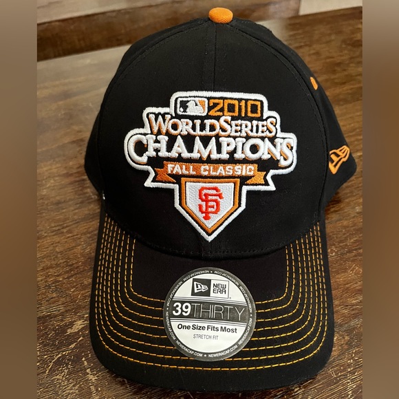 New Era Other - San Francisco Giants World Series Champions Hat 2010 New Era‎ 39Thirty Ball Cap